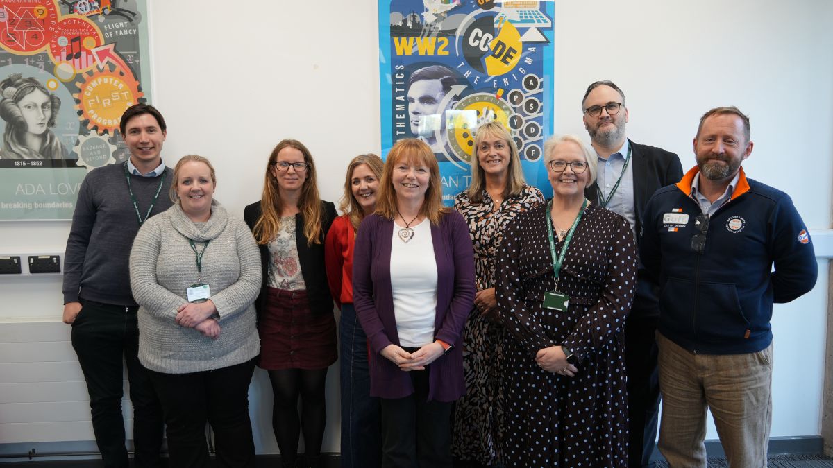 Some of the members of the Brighter Futures steering group