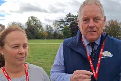 Liz Warner, Tenant Farmer Representative; and Stephen Dennis, Regional Manager, Farming Community Network
