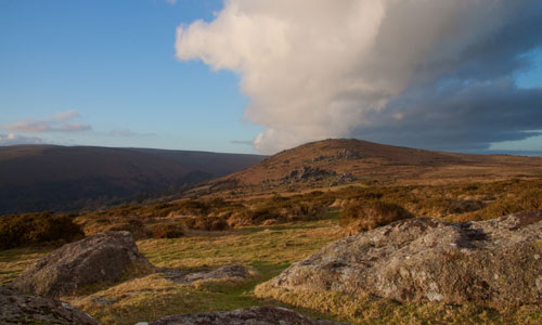 central dartmoor landscape photo