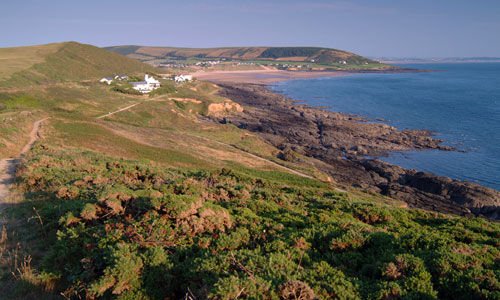 north devon coastal downs landscape picture