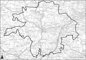 Catchment area for replacement site in Cullompton/ Tiverton/ Willand