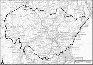 Catchment area for replacement site in Newton Abbot