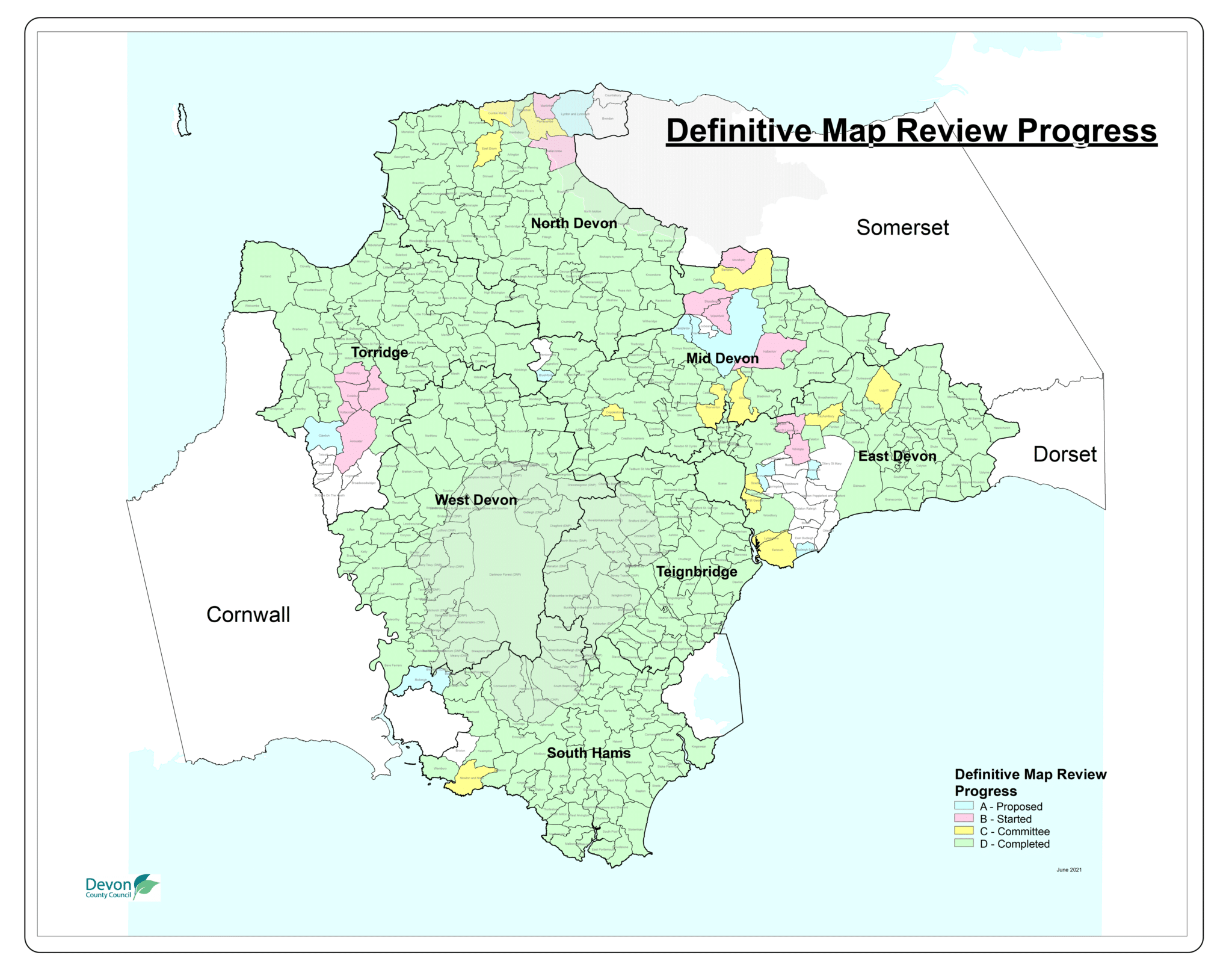 Definitive map review Public Rights of Way