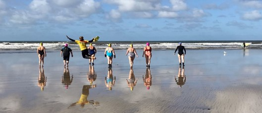 Picture of a Chill Sea session in Northern Devon.