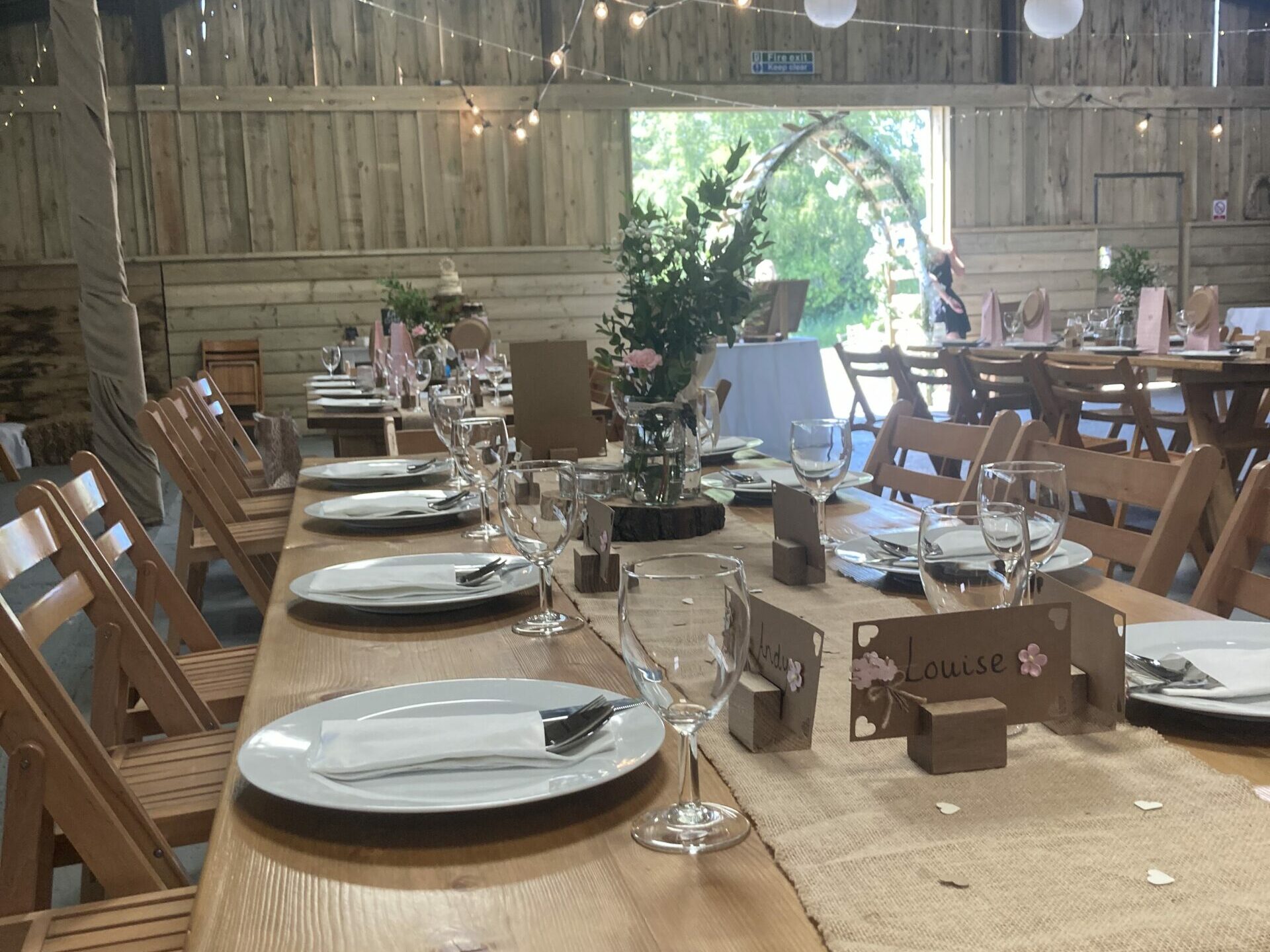 Whitemoor Farm venue interior