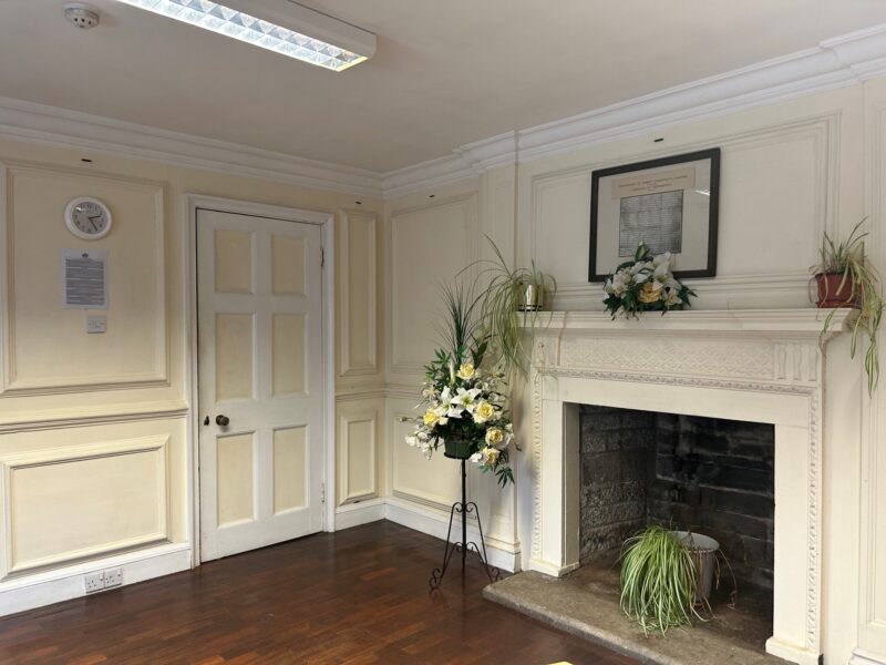 The registration office at Okehampton