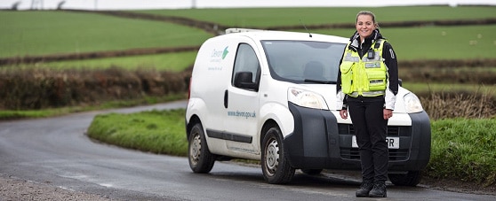 Parking team member