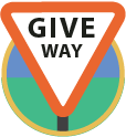 Give way sign