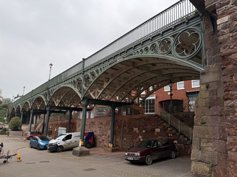 Image of below the iron bridge 