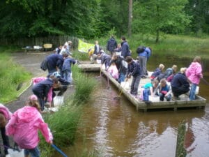 School Children Pond dipping