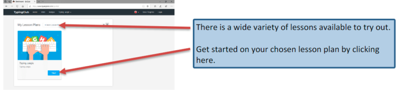 Screenshot My Lesson Plans