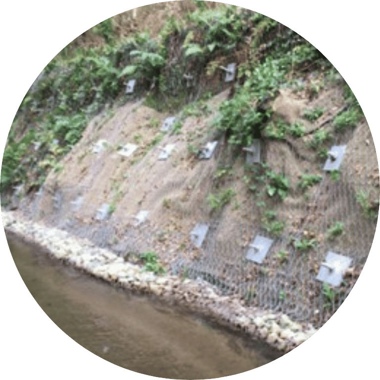 Image is cropped to a circle and shows Muddiford Leat