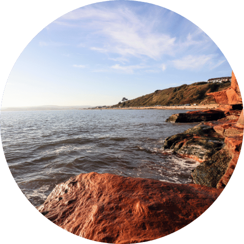 Exmouth seafront.