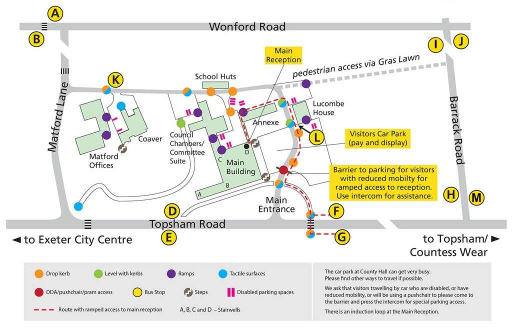 Planning a visit to County Hall, Exeter?