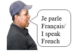 Man speaking french